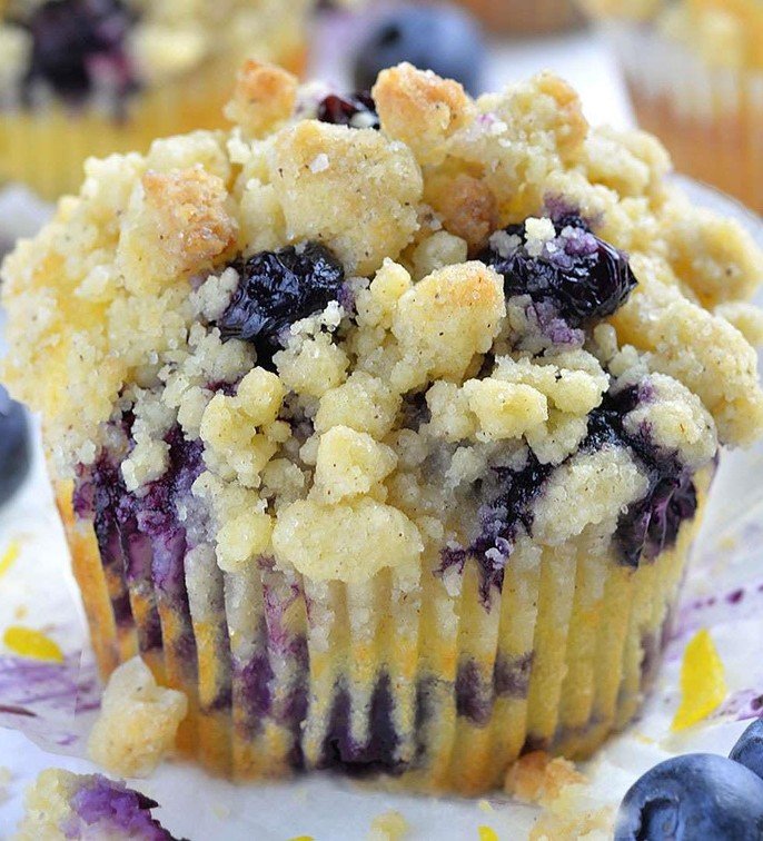 Lemon-Blueberry Muffins
