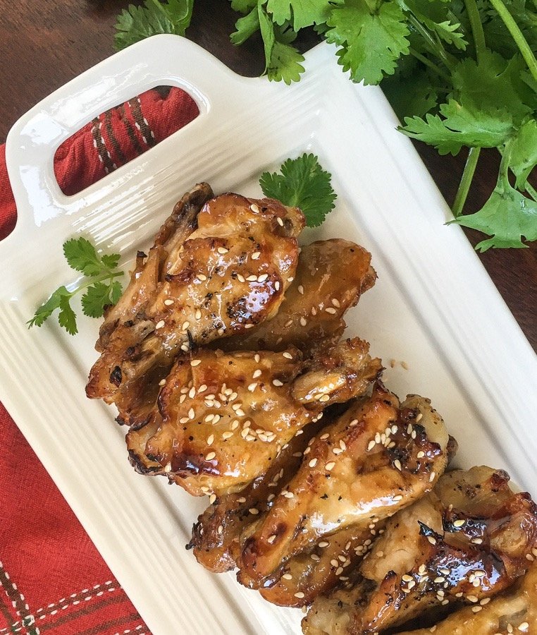 Sesame Garlic Wings Recipe