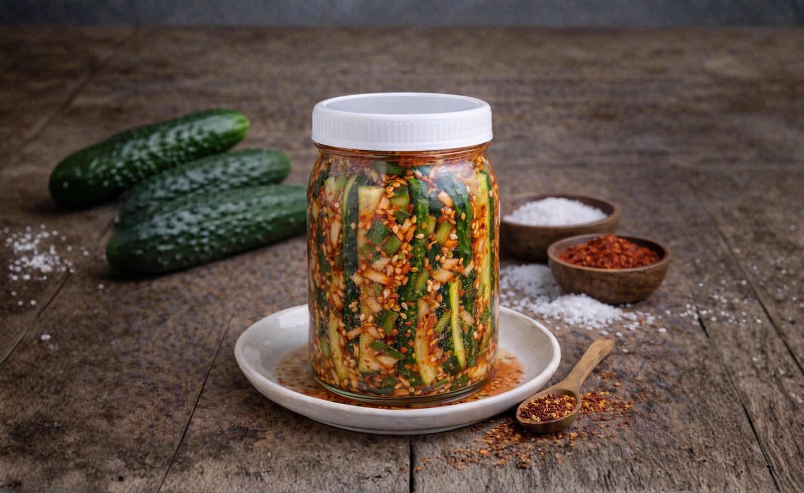 Quick Cucumber Kimchi (Oi Sobagi) Recipe