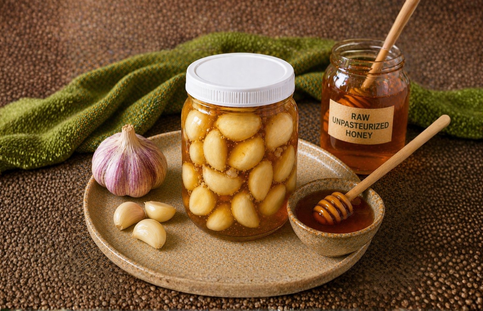 Fermented Garlic and Honey Recipe